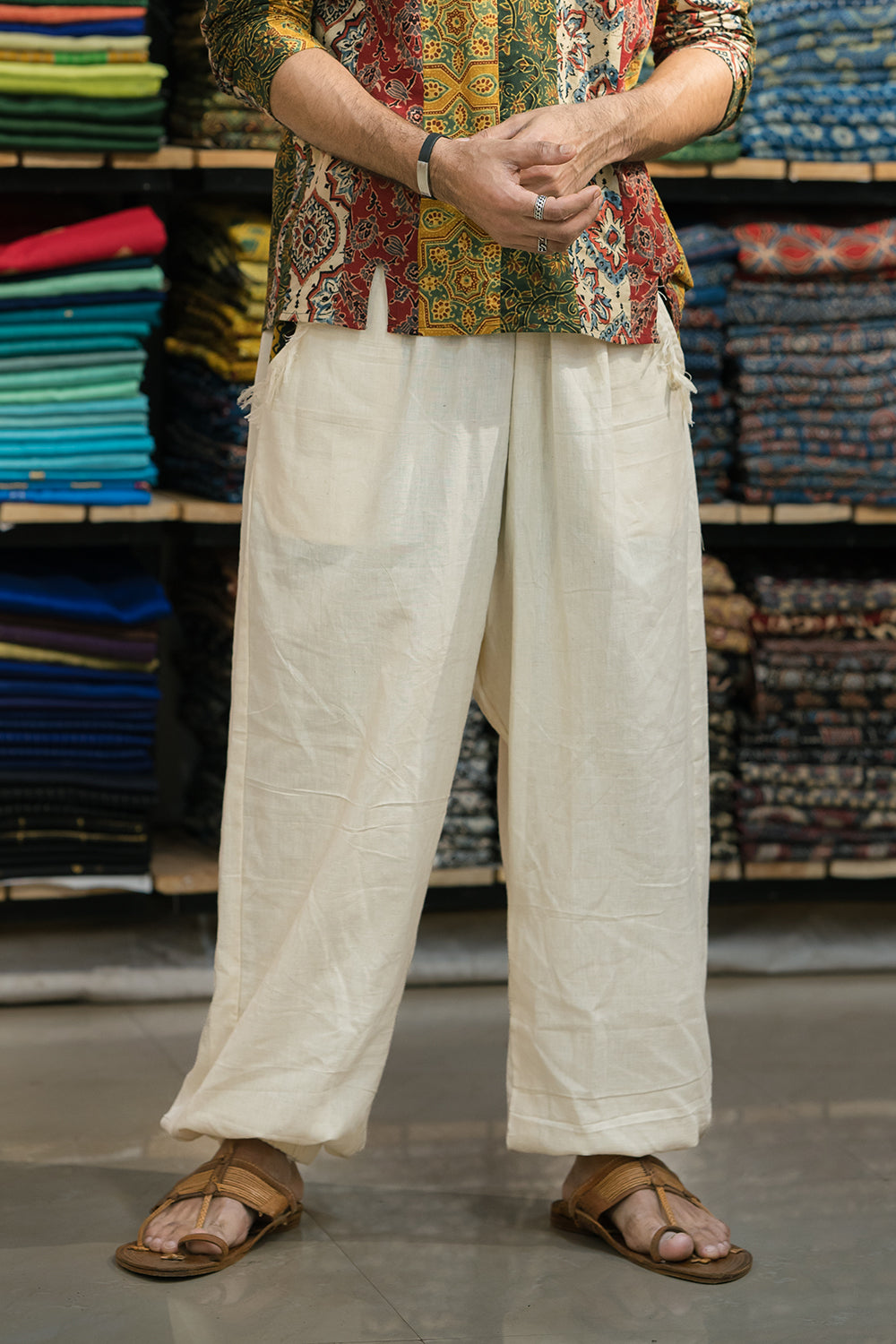 Ajrakh Multi Color Short Kurta