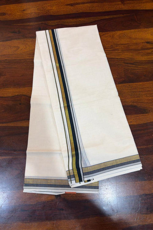 Offwhite Zari Dhothi