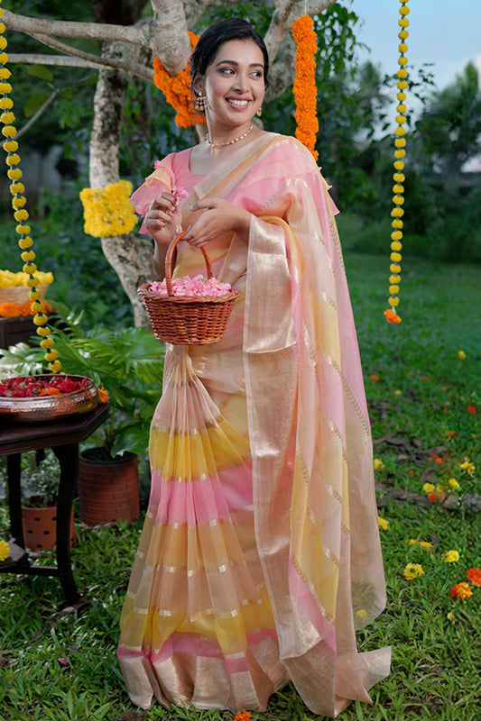 Banarasi Pure Organza Silk Saree