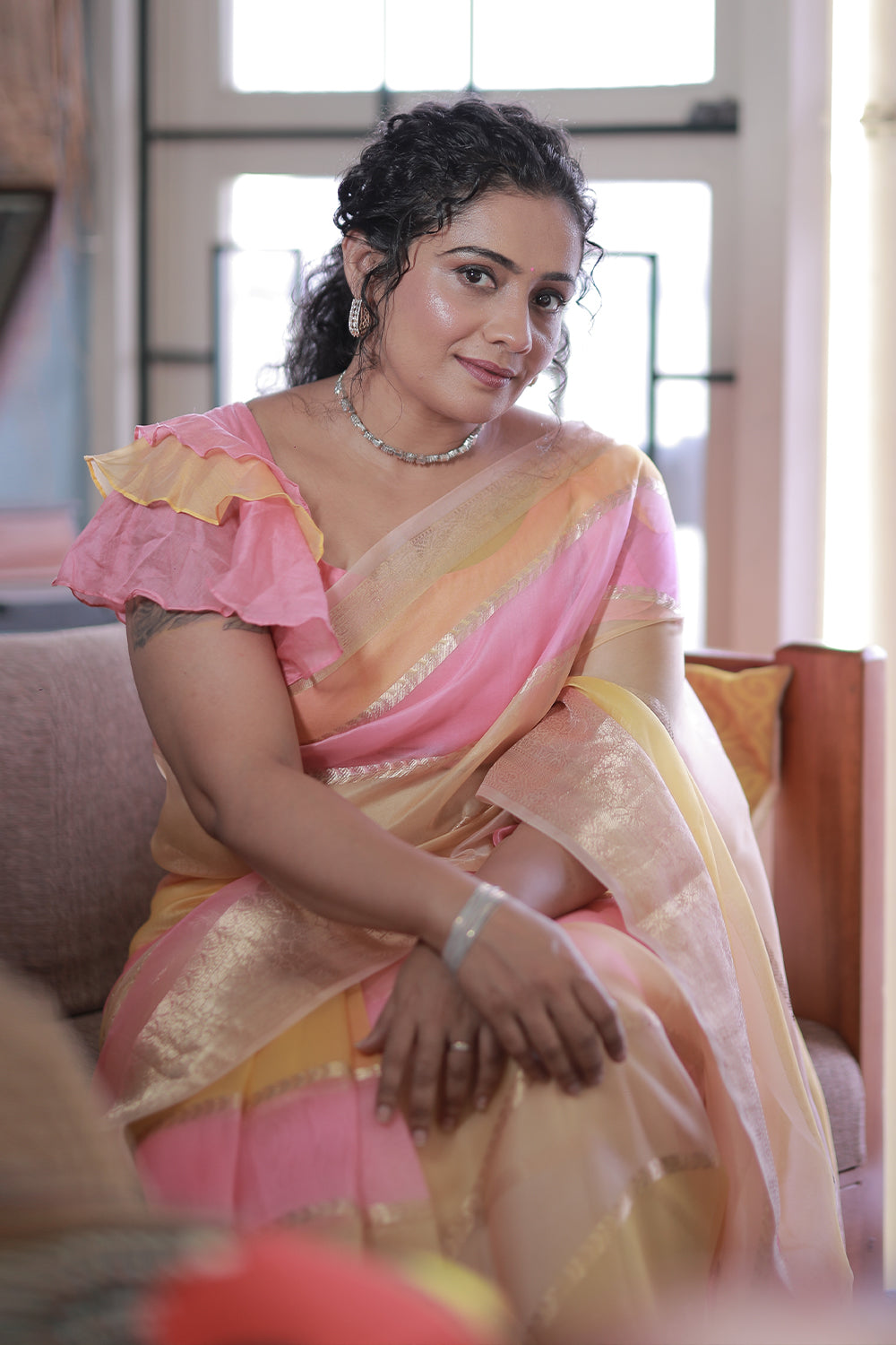 Banarasi Pure Organza Silk Saree