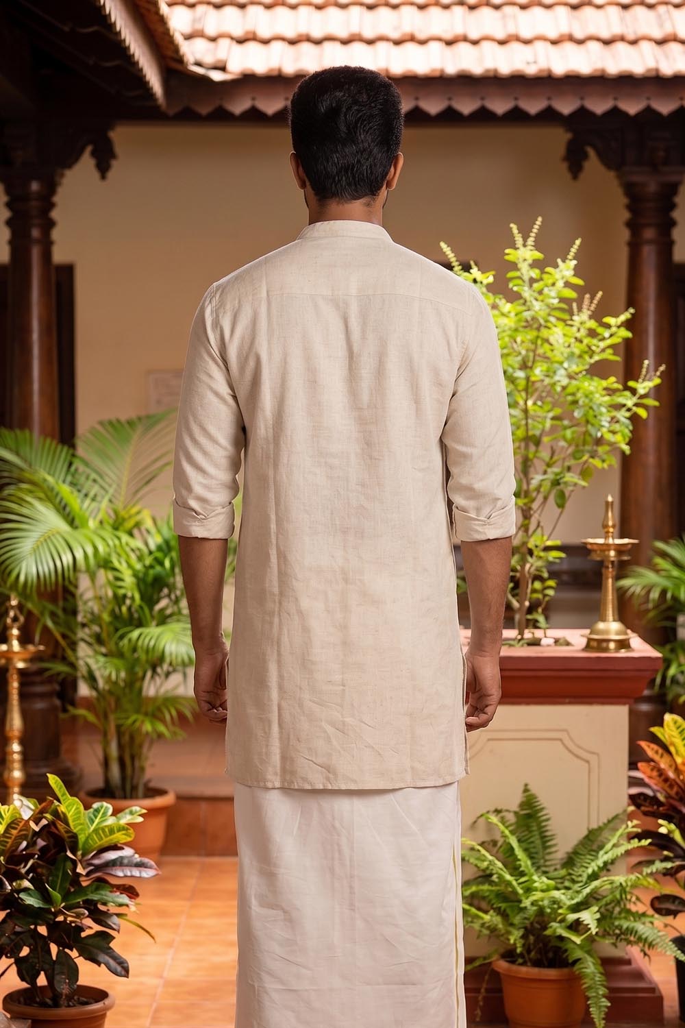 Kettukazcha Printed Men's Kurta