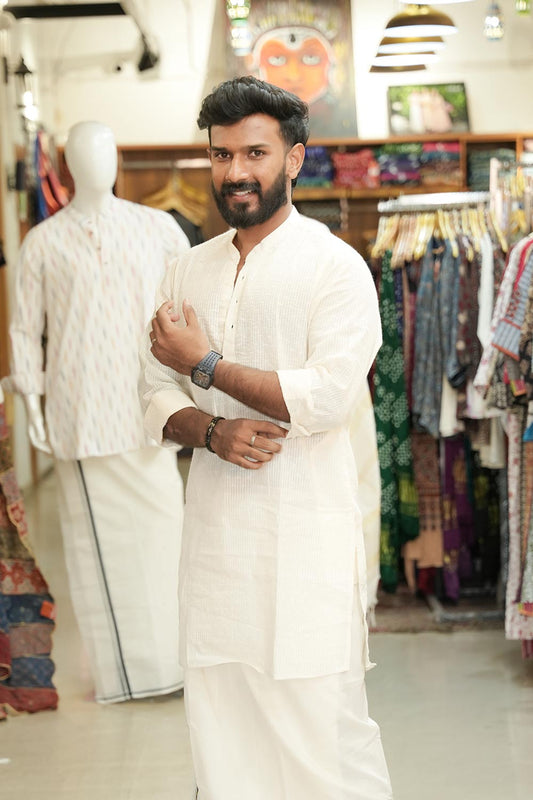Off white Long Kurta