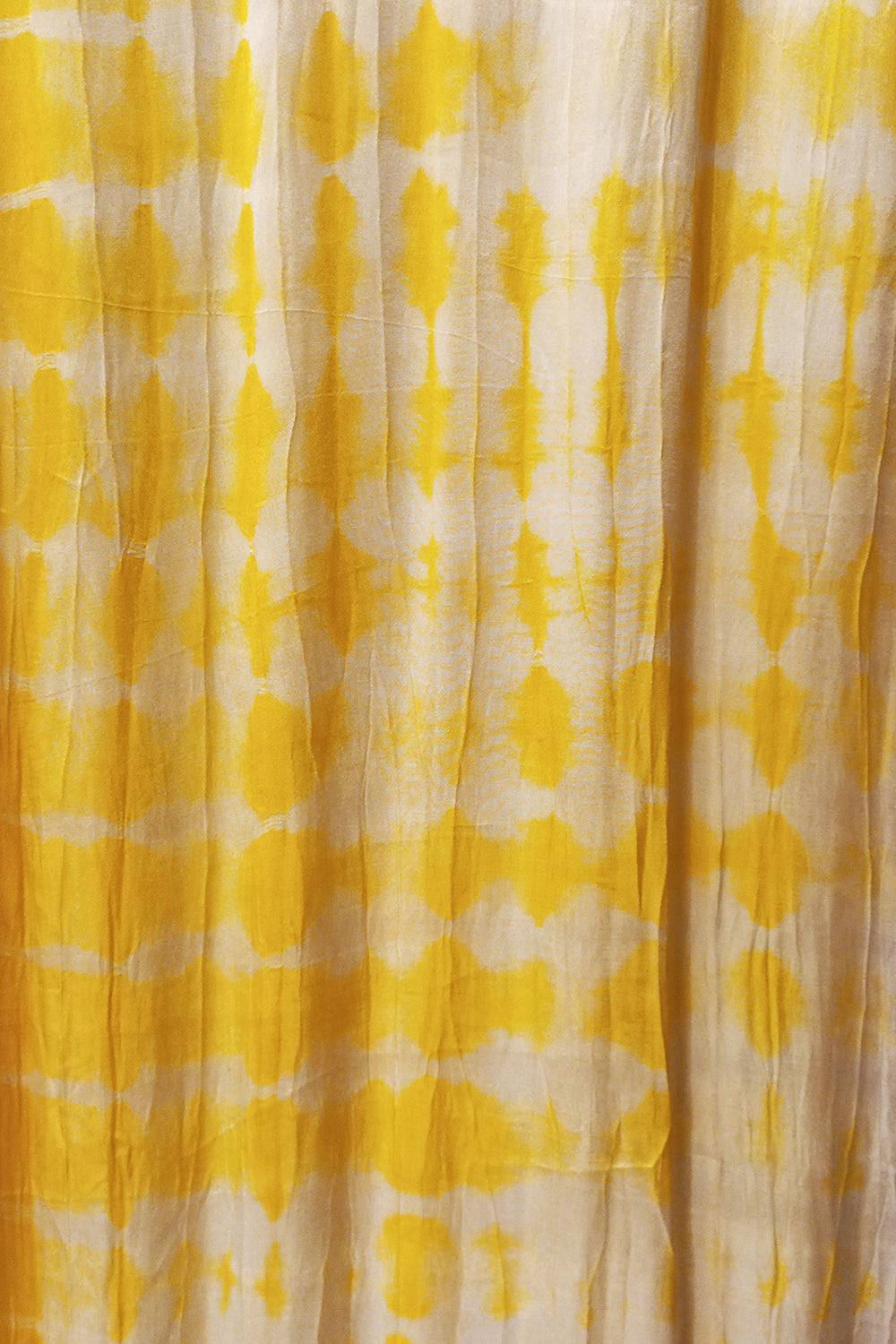 Modal Silk Tie & Yellow Shibori Dupatta