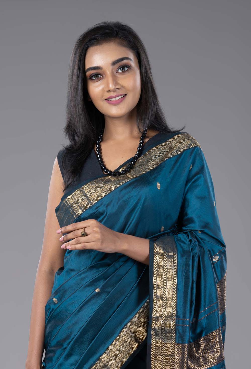 Maheshwari Mulberry Silk Saree