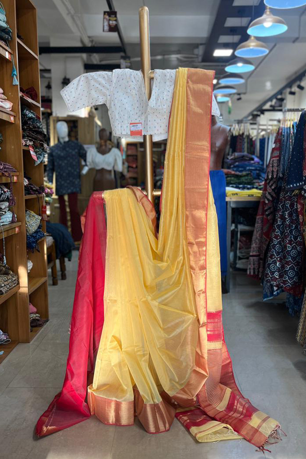Maheshwari Silk Premium Saree