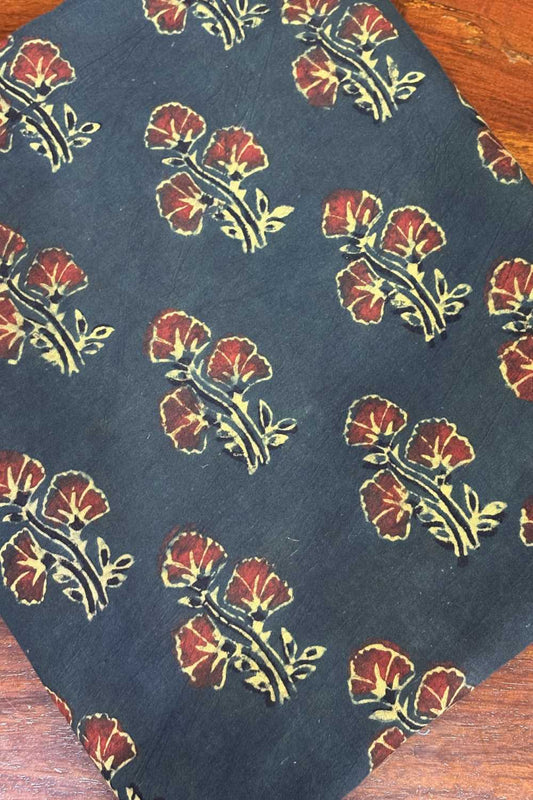 Green Base with Print Fabric