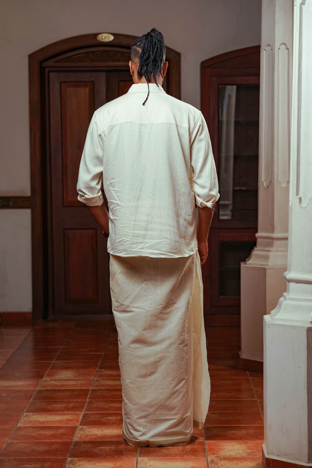 Offwhite Full Sleeve Shirt Keraleeyam Print