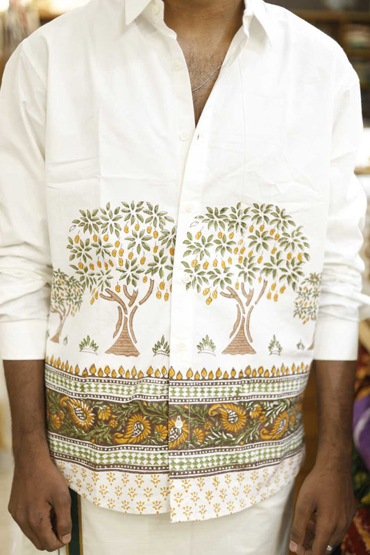 Mango Tree Printed Shirt