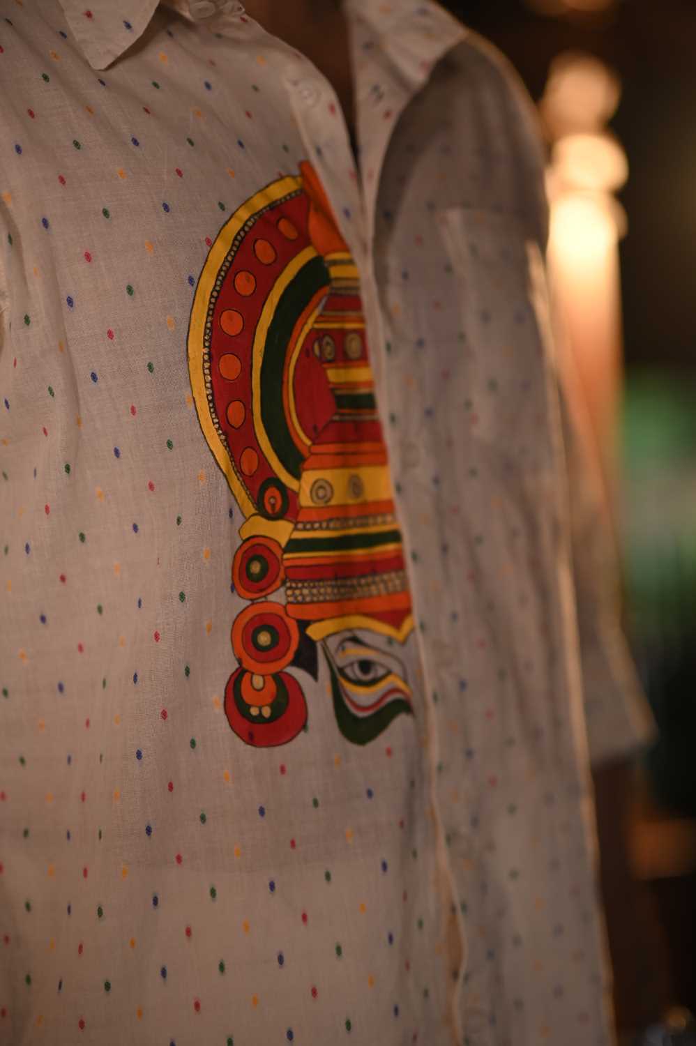 Garudan Thookam Hand painted shirt