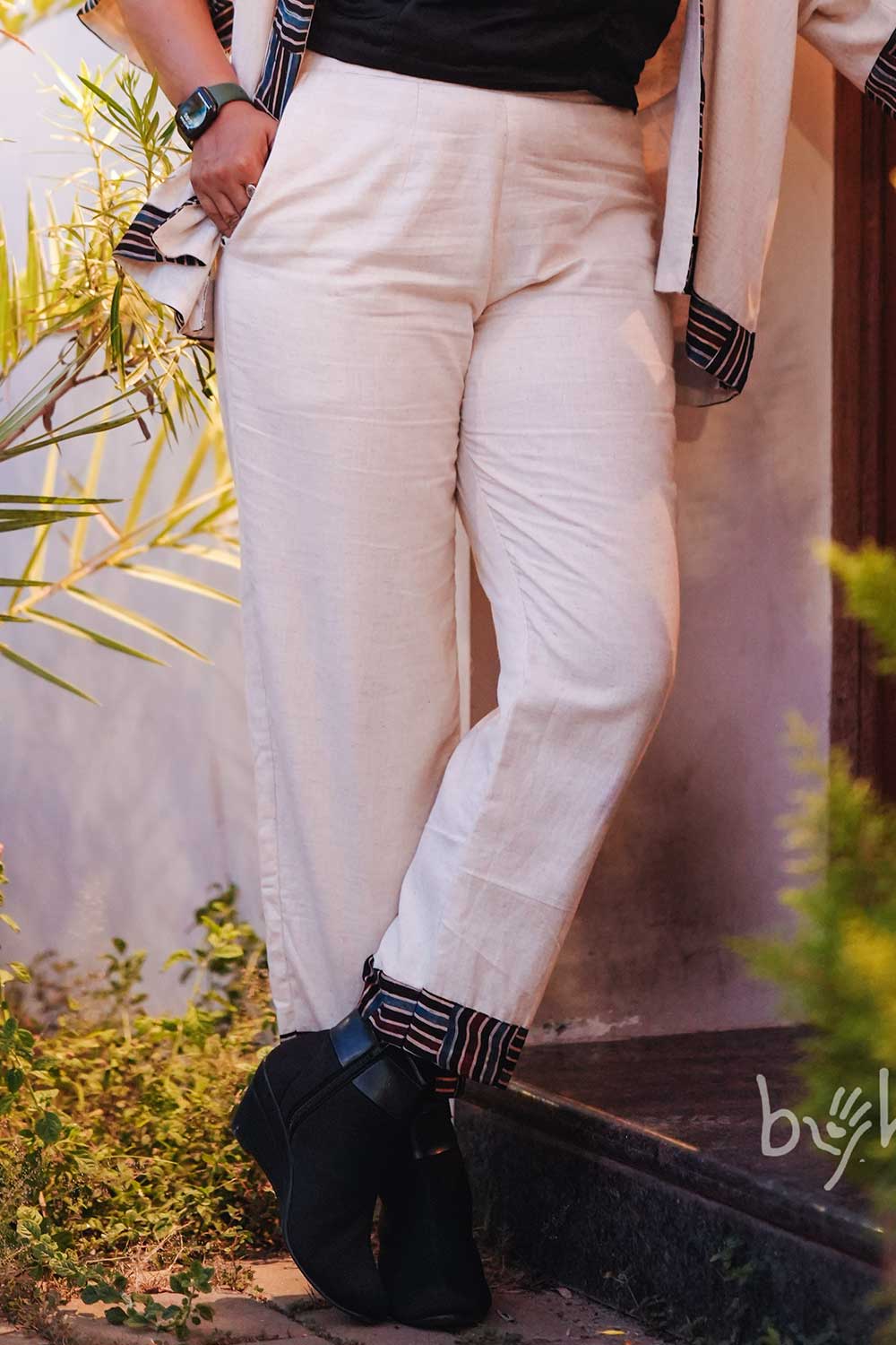 Offwhite Black Border Coordset