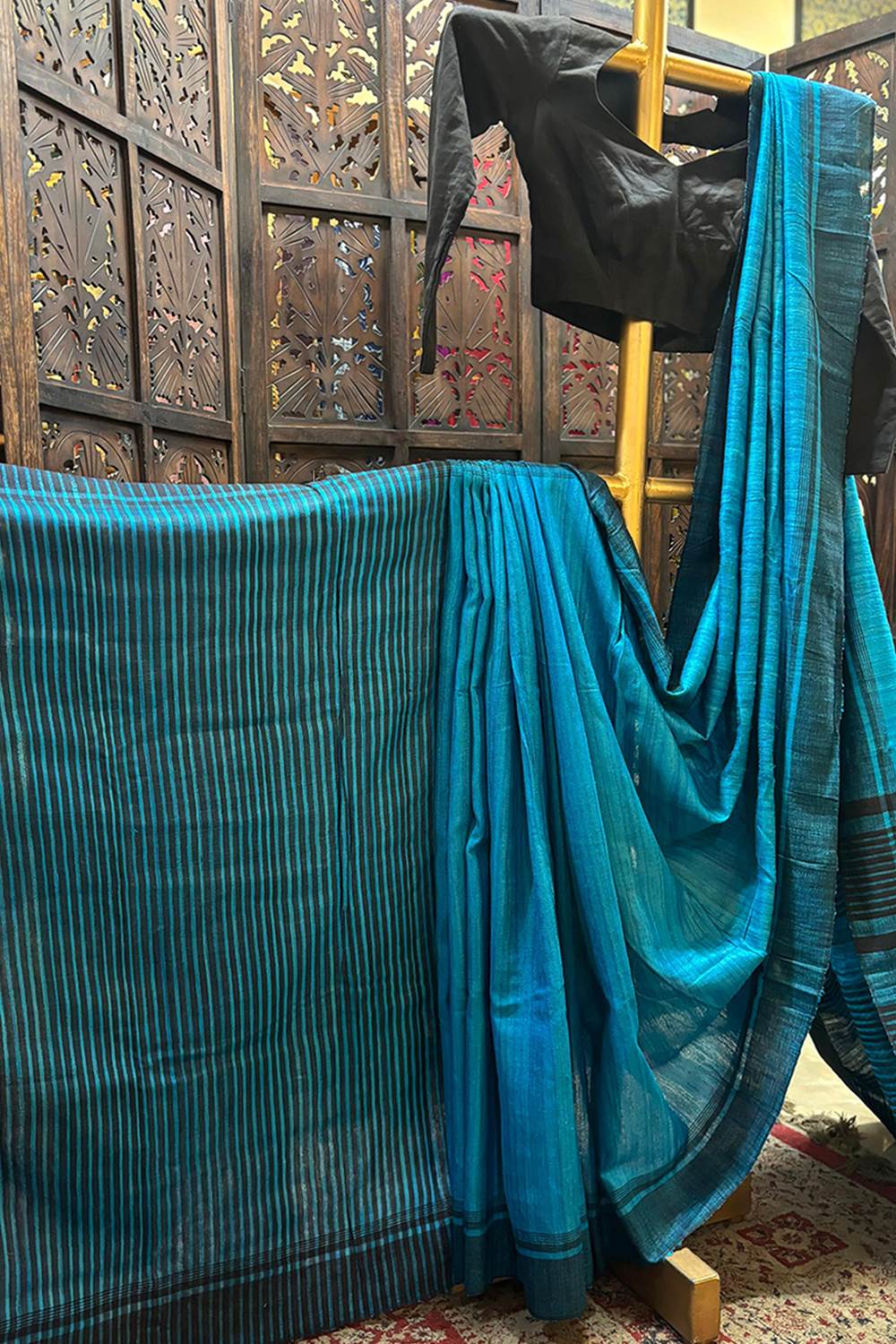 Tussar Gicha Handloom Saree