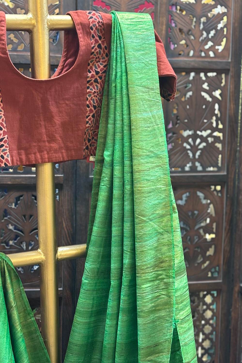 Tussar Gicha Premium Saree