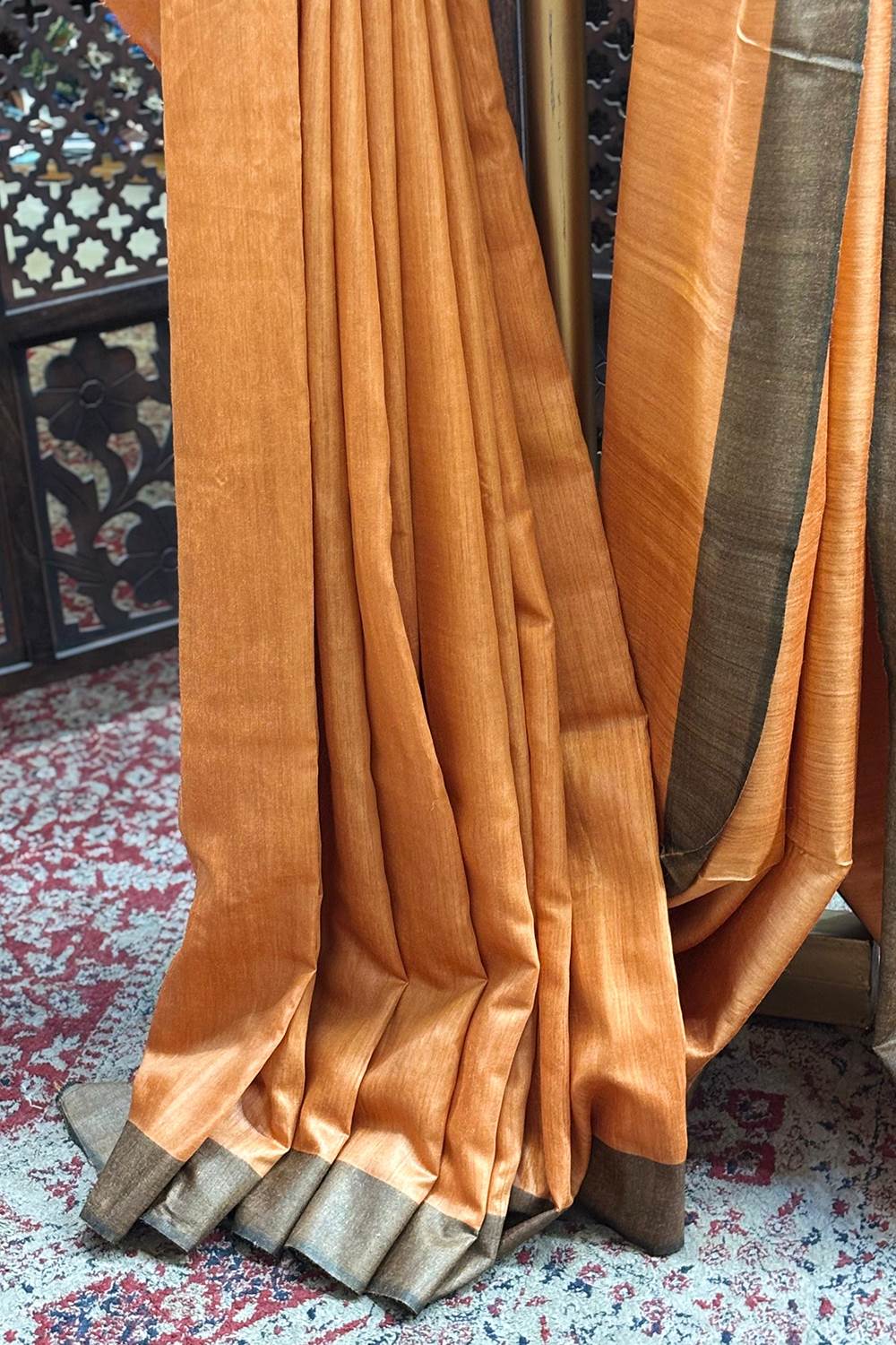 Tussar Gicha Handloom Saree
