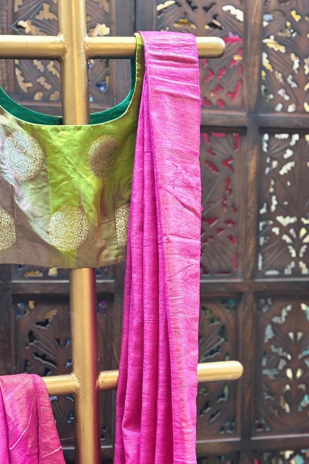 Tussar Gicha Premium Saree