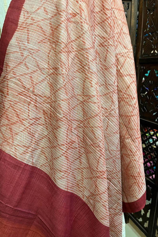 Hand Wowen Printed Dupatta