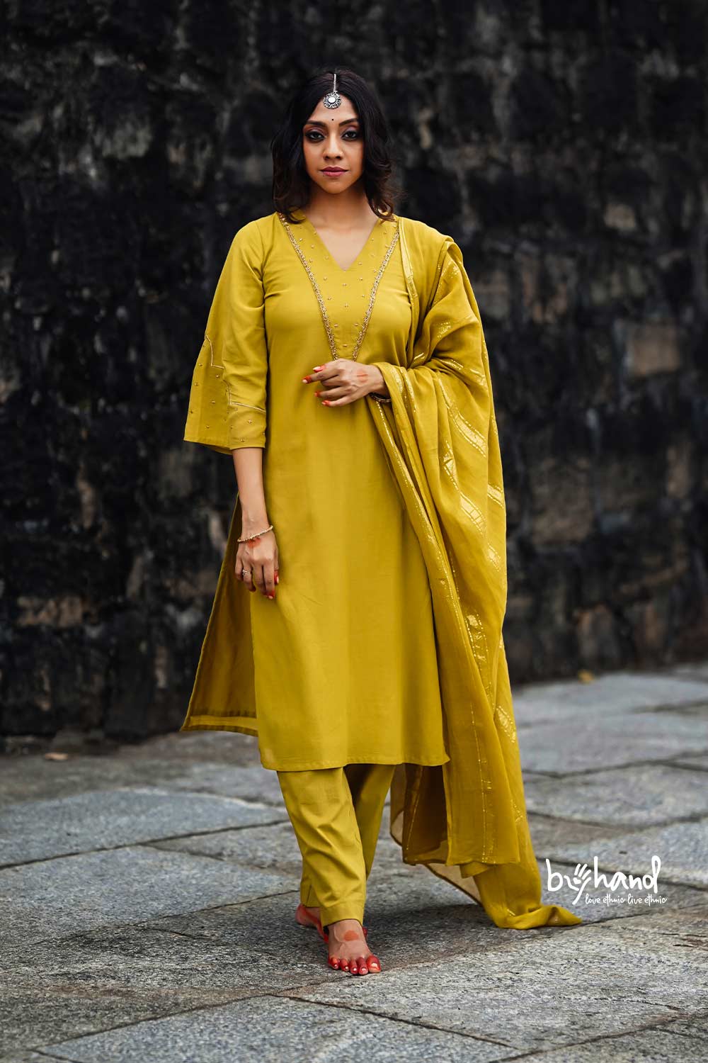 3 Pcs SUIT SET / TOP, BOTTOM & DUPATTA