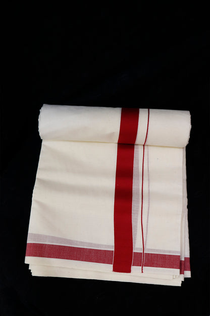 KPLY Double Mund Red with White Thin Border