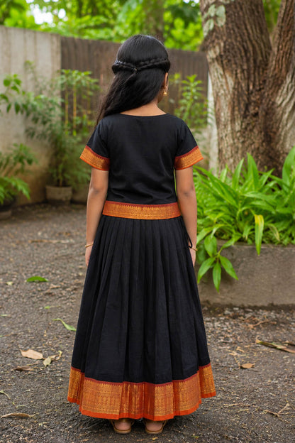 Black Top & Skirt