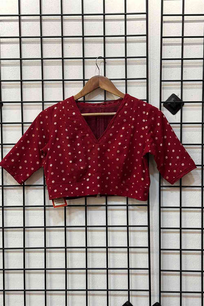 Dyed Red Blouse