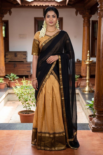 Black & Yellow Dhwani Set