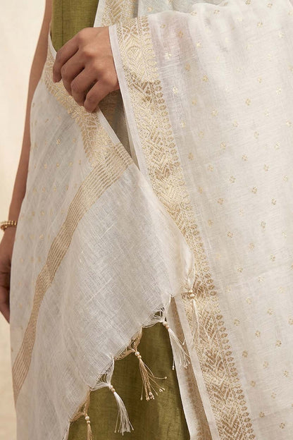 Offwhite Chanderi Dupatta