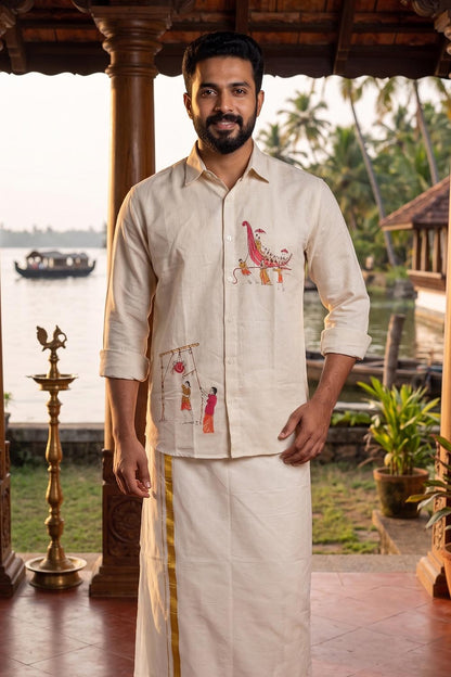 Uriyadi & Vallomkali Printed Shirt
