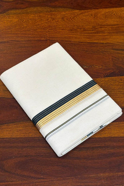 Half Gold & Black Dhothi