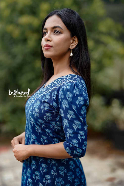 Indigo Aline Kurti