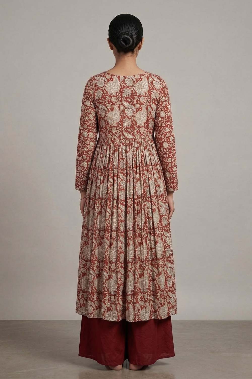 Modal Gathered Floral Print Co-Ordset