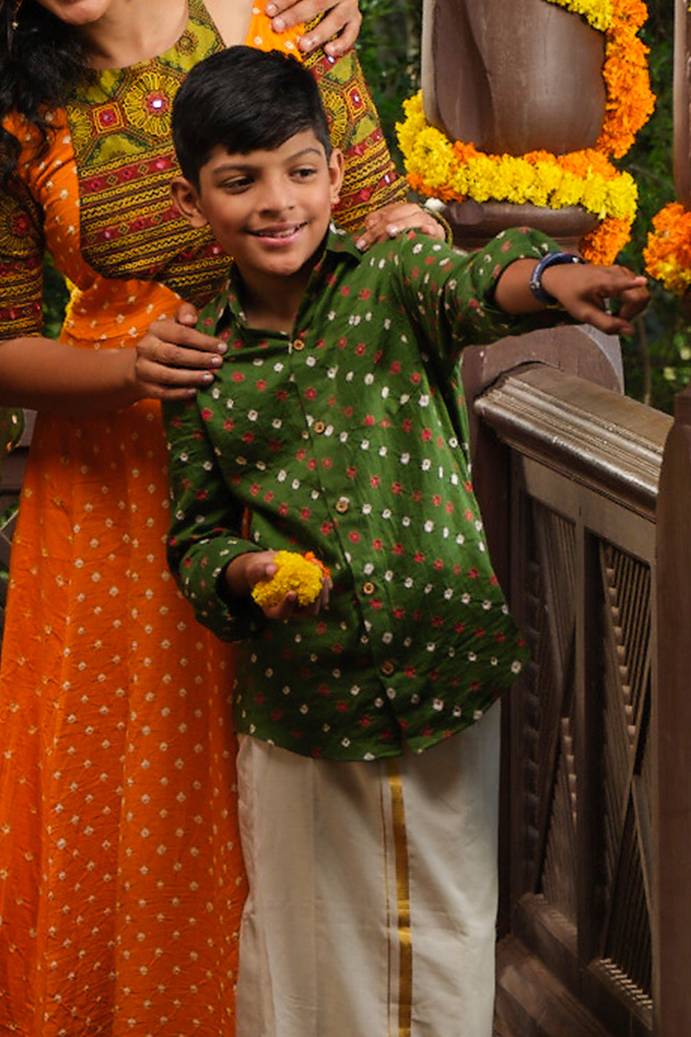 Green Full Sleeve Shirt