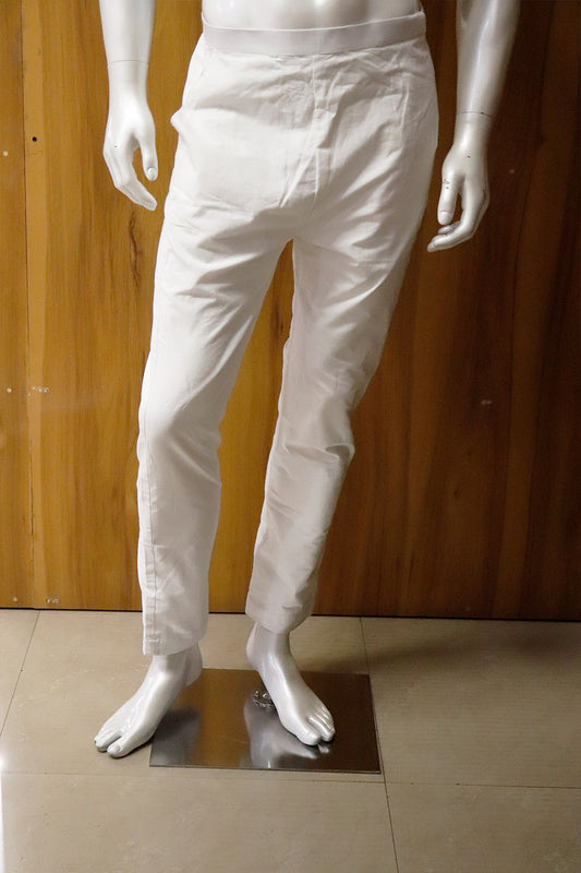 Chendamangalam White Trousers