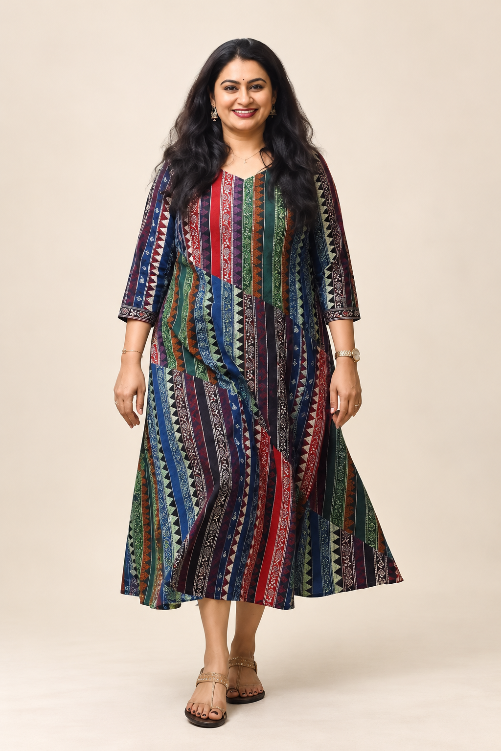 A Line Bohemian Dress