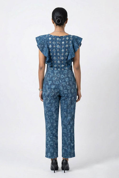 Lippan Art Indigo Jumsuit