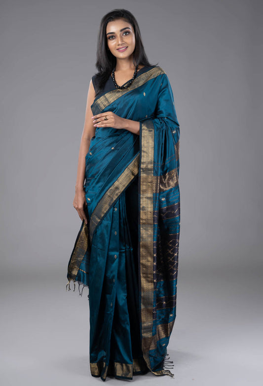 Maheshwari Mulberry Silk Saree