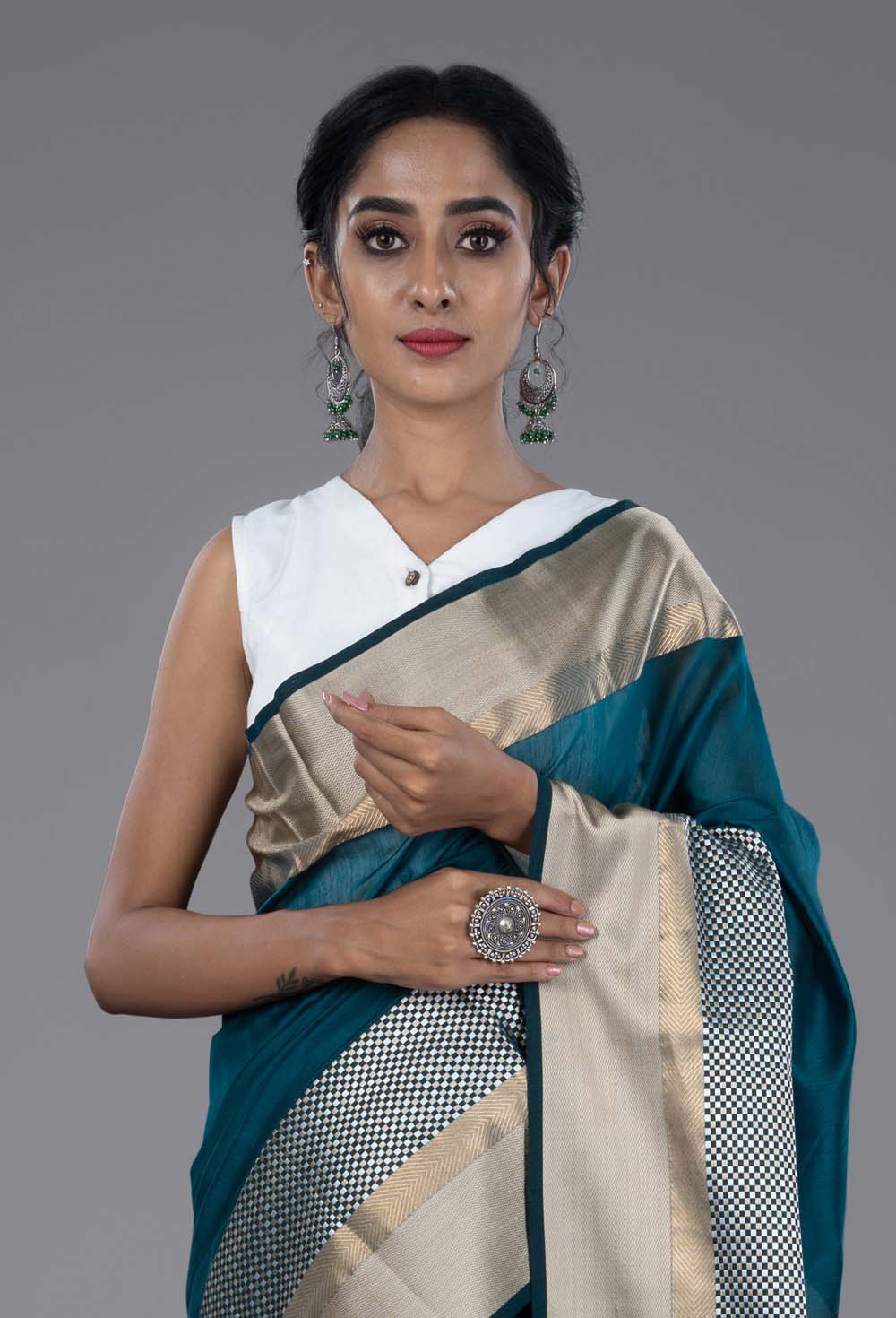 Maheshwari Silk Saree