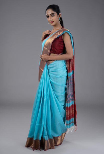 Maheshwari Silk Saree