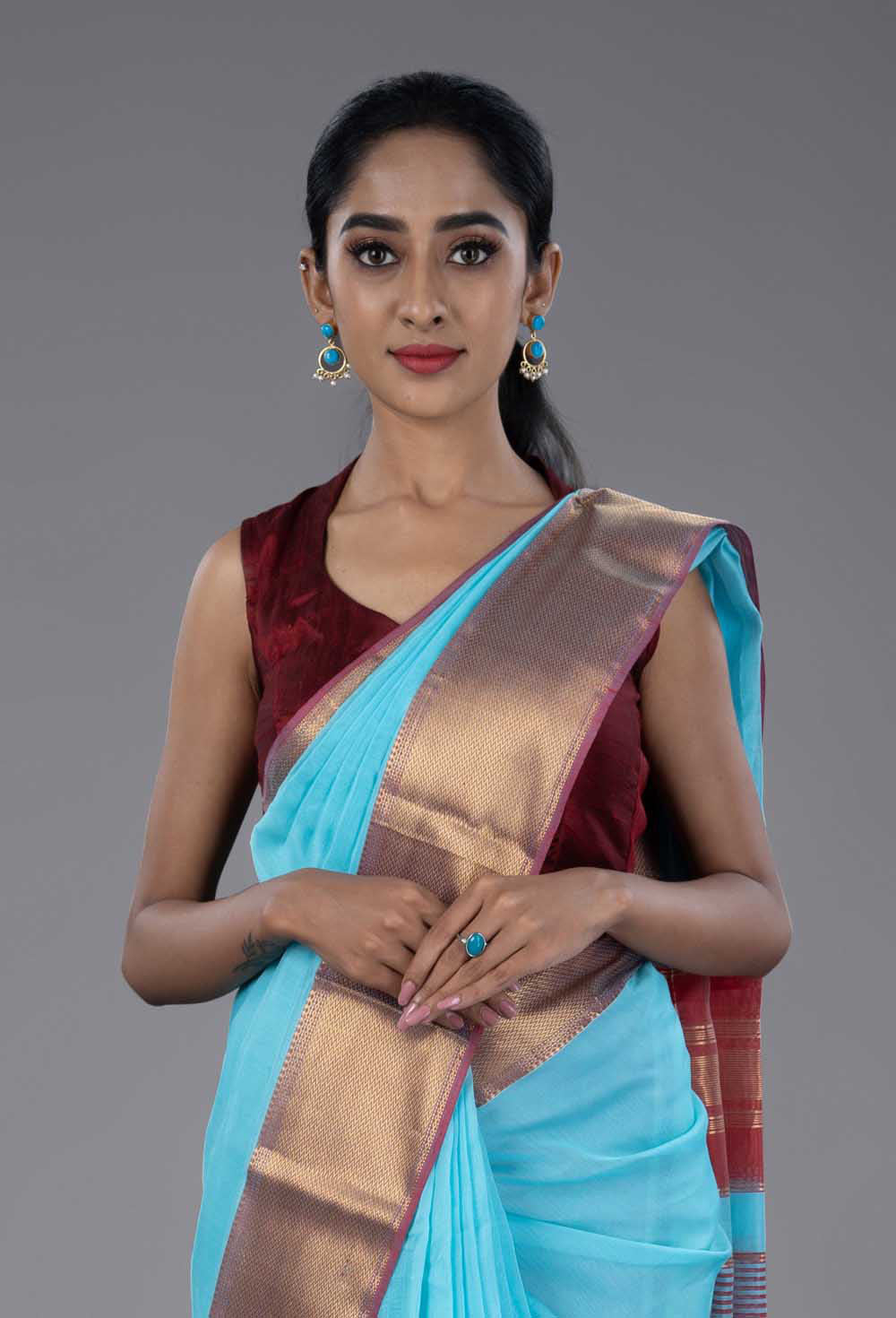 Maheshwari Silk Saree