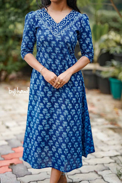 Indigo Aline Kurti