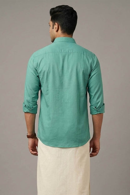 Mint Green Plain Shirt