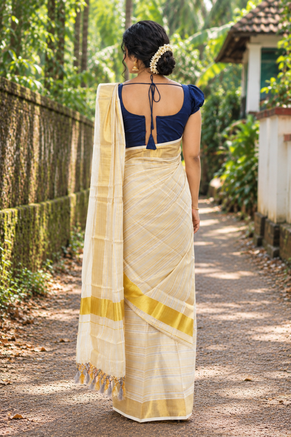 Kerala Designer Set Mundu