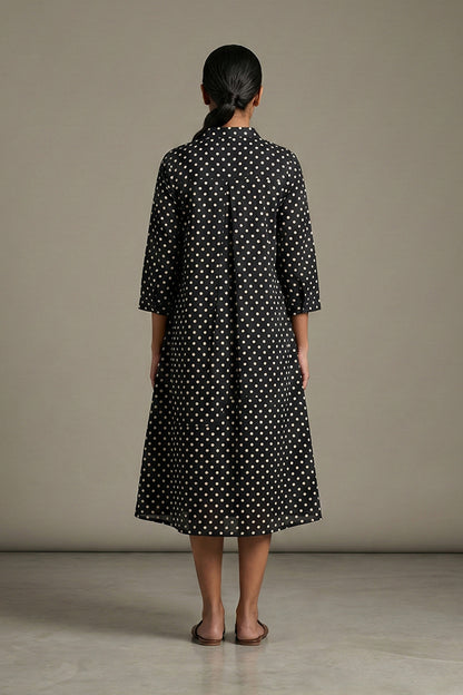 Black Polka Dots Dress