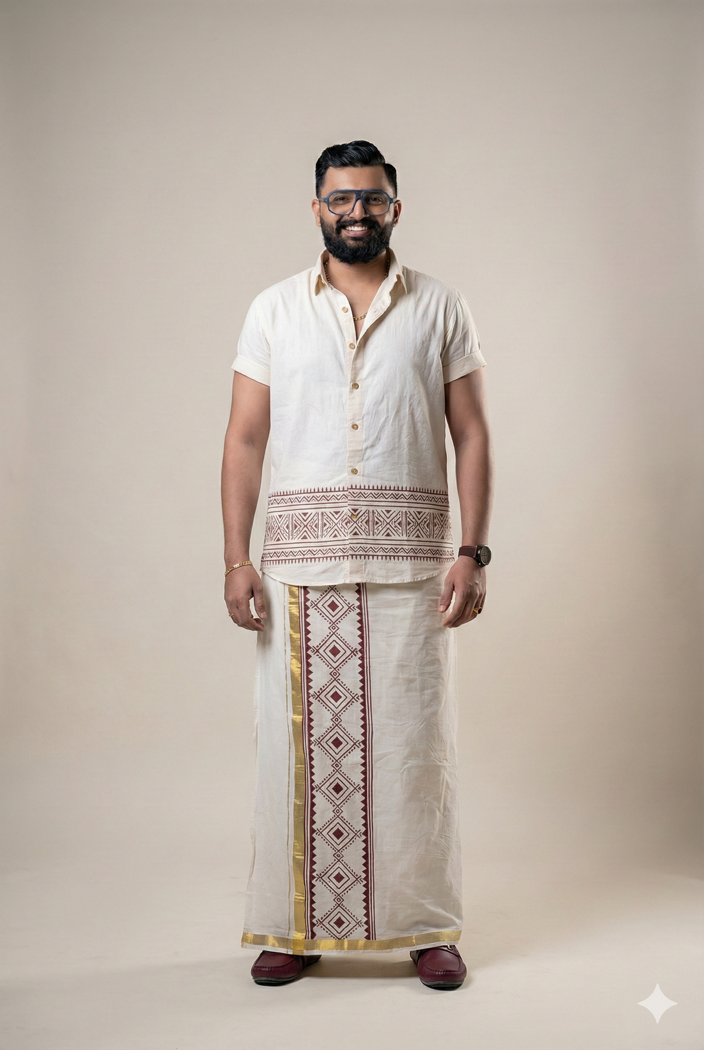 Bohemean art work shirt