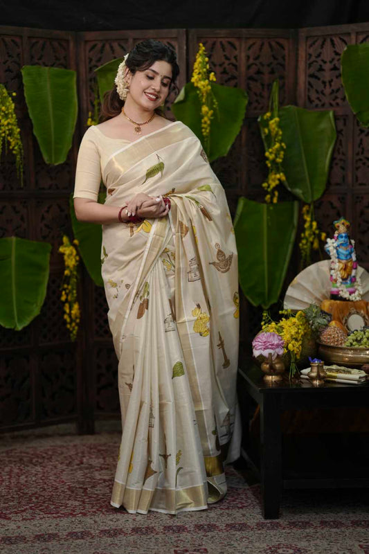 Kerala Thanima Saree