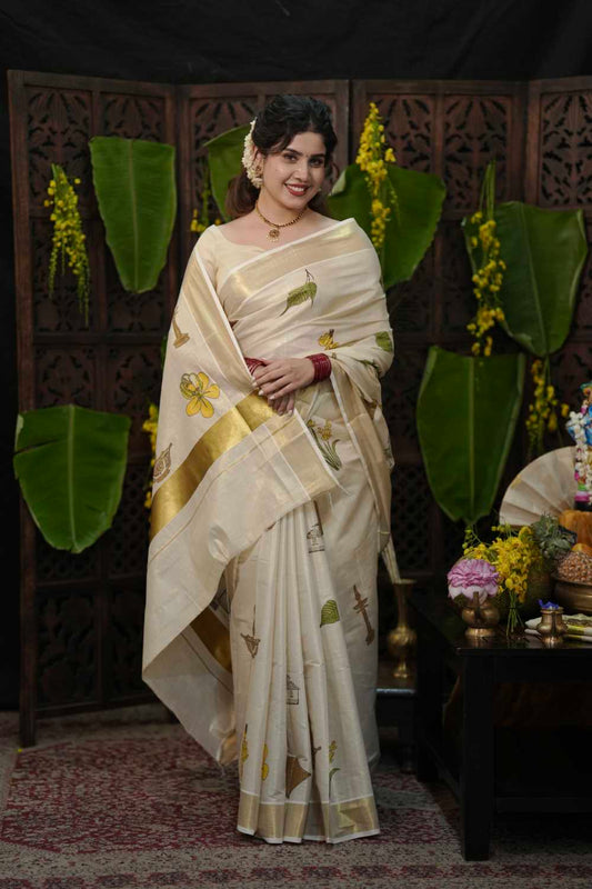 Kerala Thanima Saree