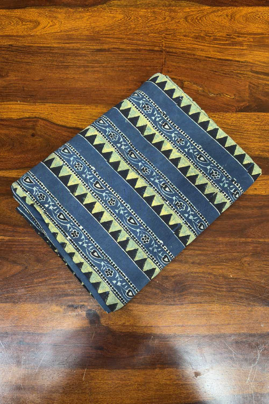Dark Blue Base with Print Fabric