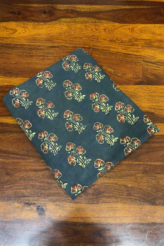 Green Base with Print Fabric