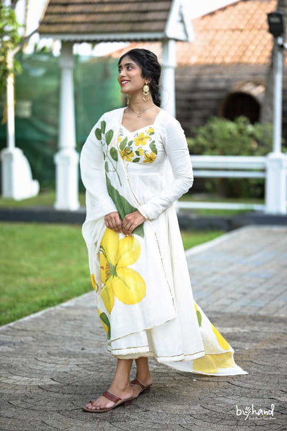 Kanikonna Hand Painted Dupatta