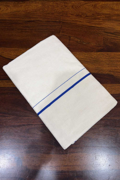 Blue Puliyilakara Saree