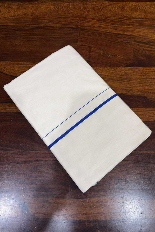 Blue Puliyilakara Saree