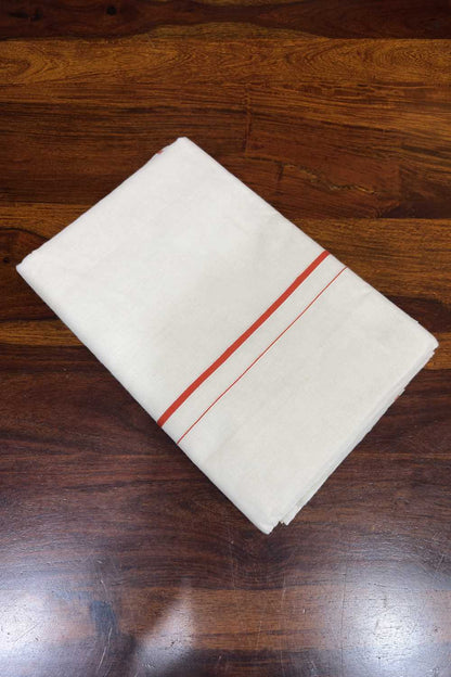 Orange Puliyilakara Saree
